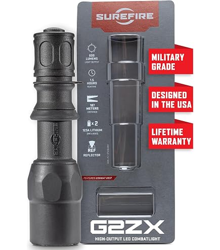SUREFIRE シュアファイア G2X PRO LED懐中電灯 Amazon.co.jp: SUREFIRE(シュアファイア) G2X Pro-BK ブラック G2X-D